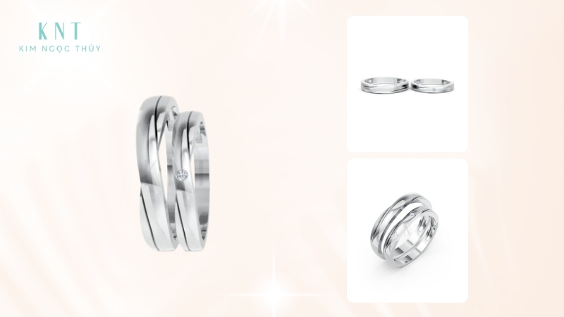 Nhẫn cưới H129
