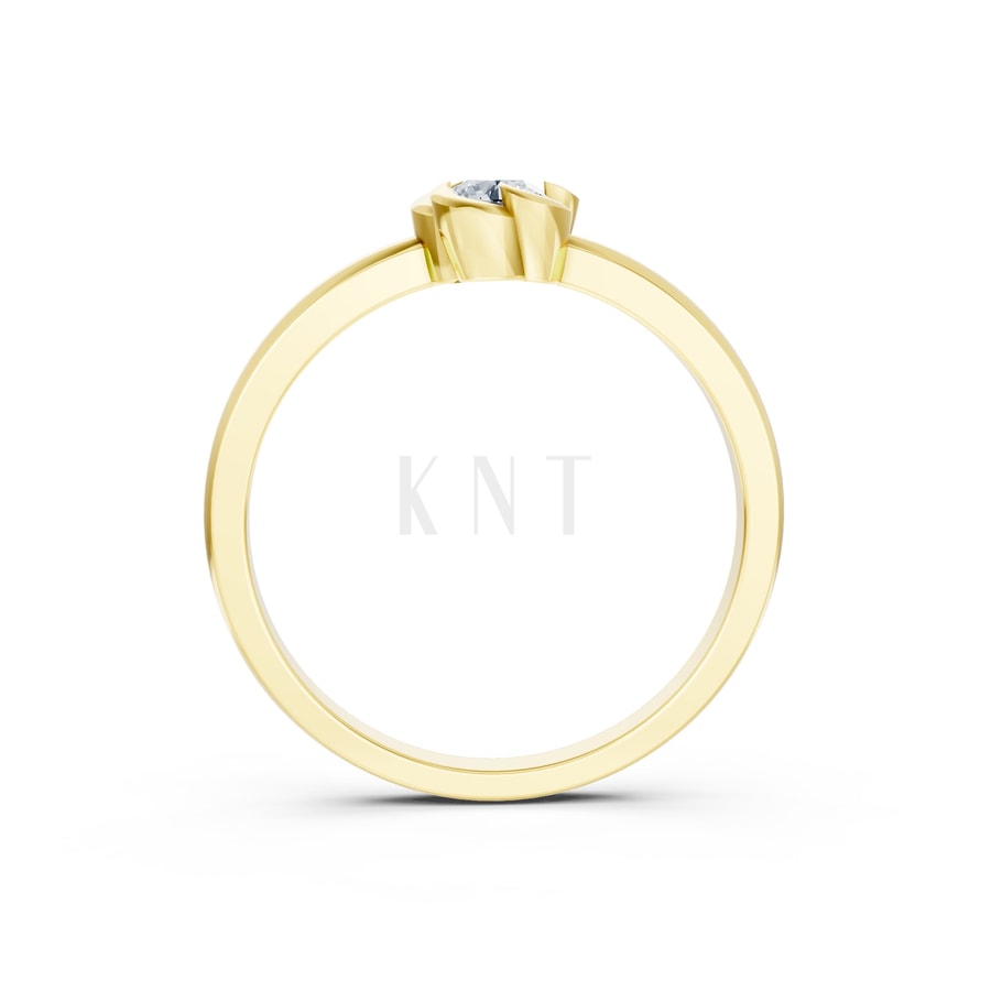 Nhẫn đính hôn R461 Vàng Gold thiết kế tinh xảo, độc đáo