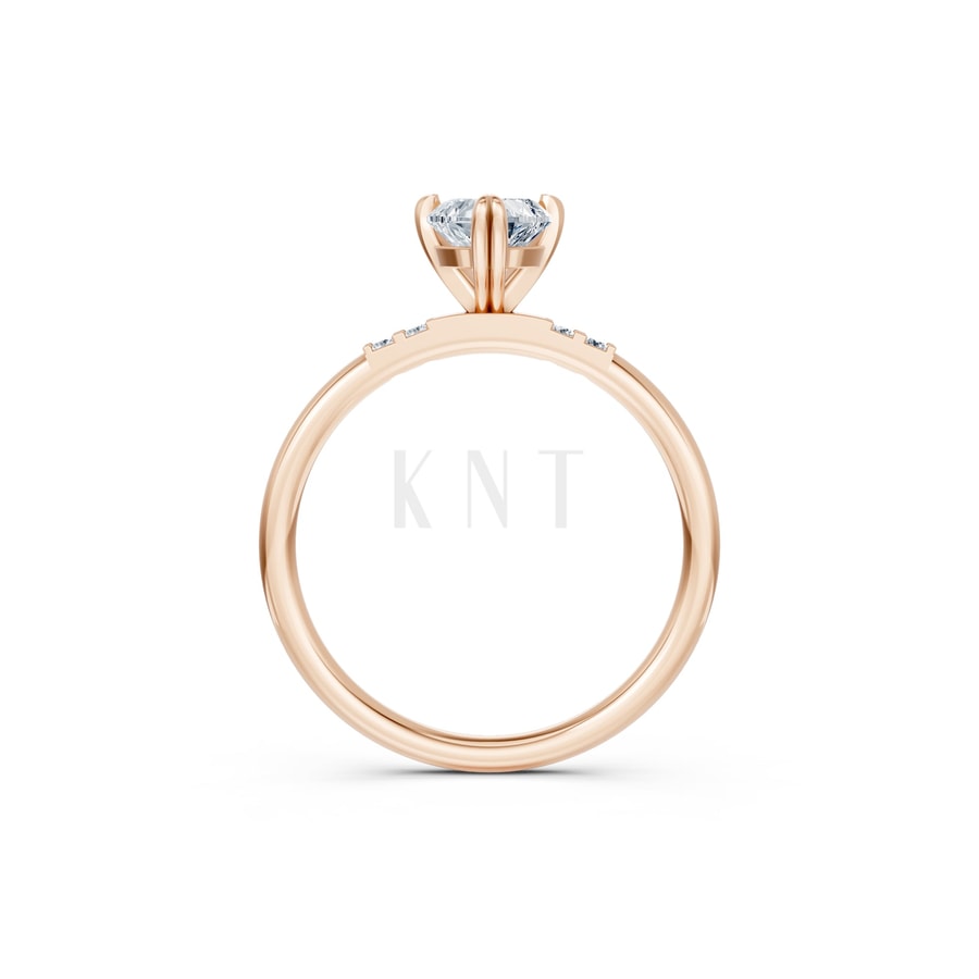 NHẪN NỮ AMERICAN STYLE – RNN49 vàng hồng Rose Gold phong cách trẻ trung, nổi bật
