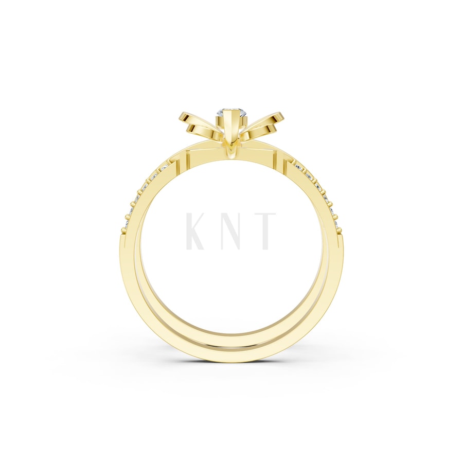 Nhẫn Nữ American Style RNN60 Vàng Gold thiết kế tinh xảo, độc đáo