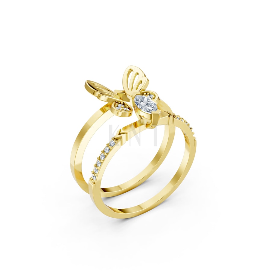 Nhẫn Nữ American Style RNN60 Vàng Gold thiết kế tinh tế, sang trọng