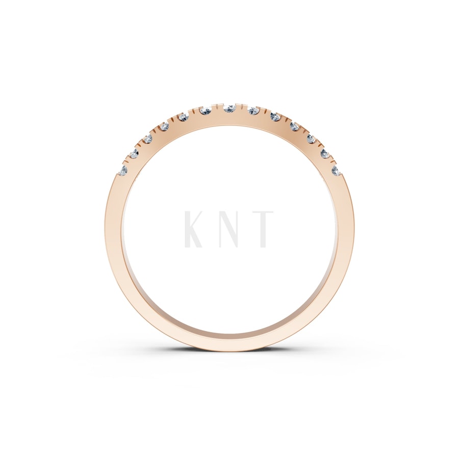 Nhẫn Nữ EURO Style RNN29 vàng hồng Rose Gold vàng đẹp, kiểu dáng trẻ trung, độc đáo