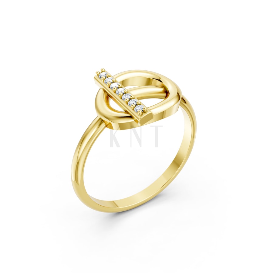 Nhẫn Nữ EURO Style RNN33 Vàng Gold thiết kế tinh tế, sang trọng