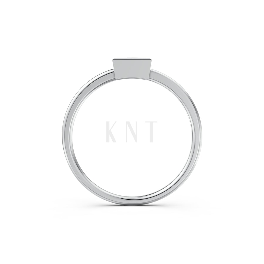 NHẪN NỮ EURO STYLE – RN114 vàng trắng White Gold vàng sáng, đường nét sắc sảo, tinh tế