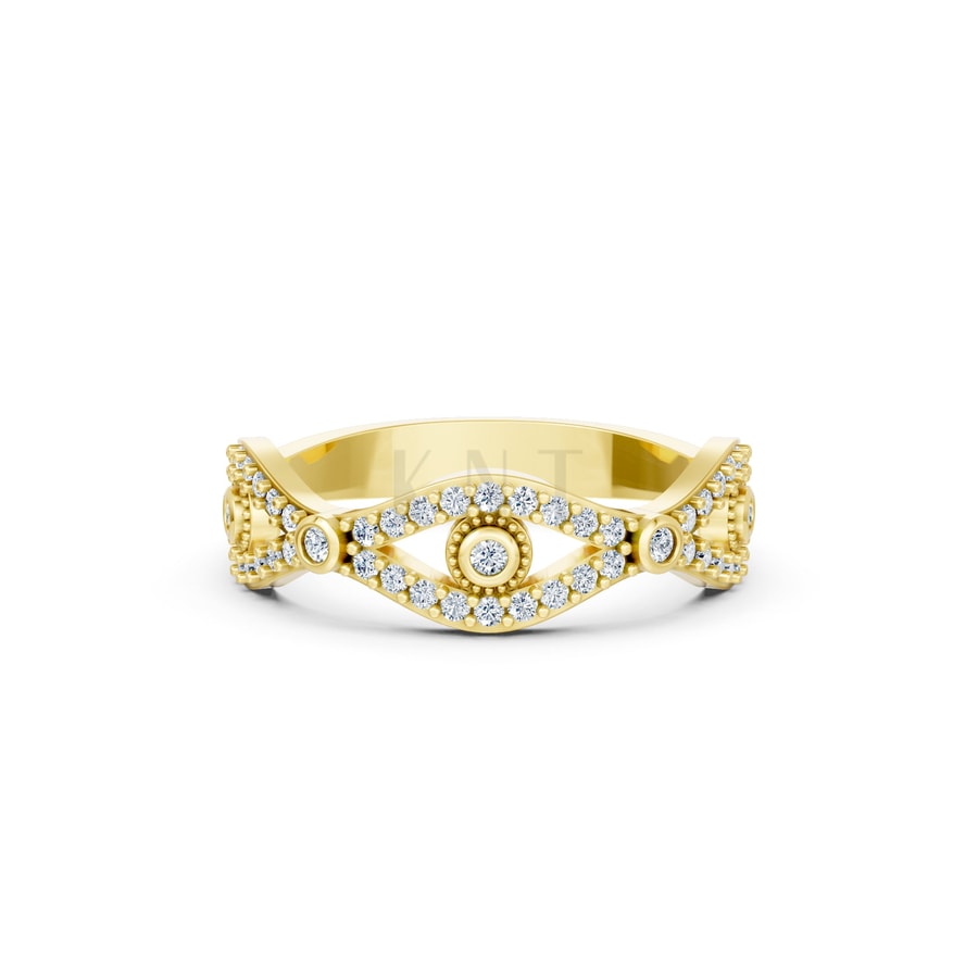 NHẪN NỮ EURO STYLE – RNN37 Vàng Gold thiết kế tinh xảo, độc đáo