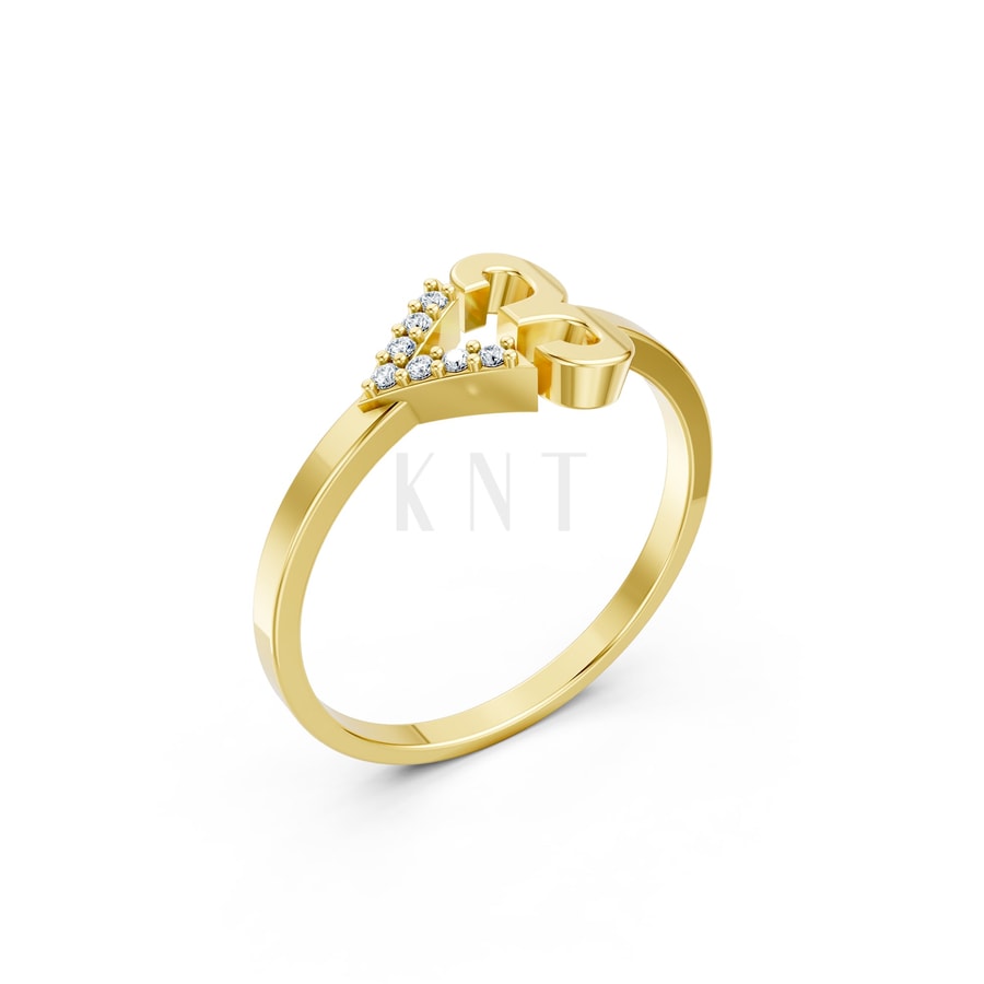 Nhẫn Nữ EURO Style – RNN39 Vàng Gold thiết kế tinh tế, sang trọng