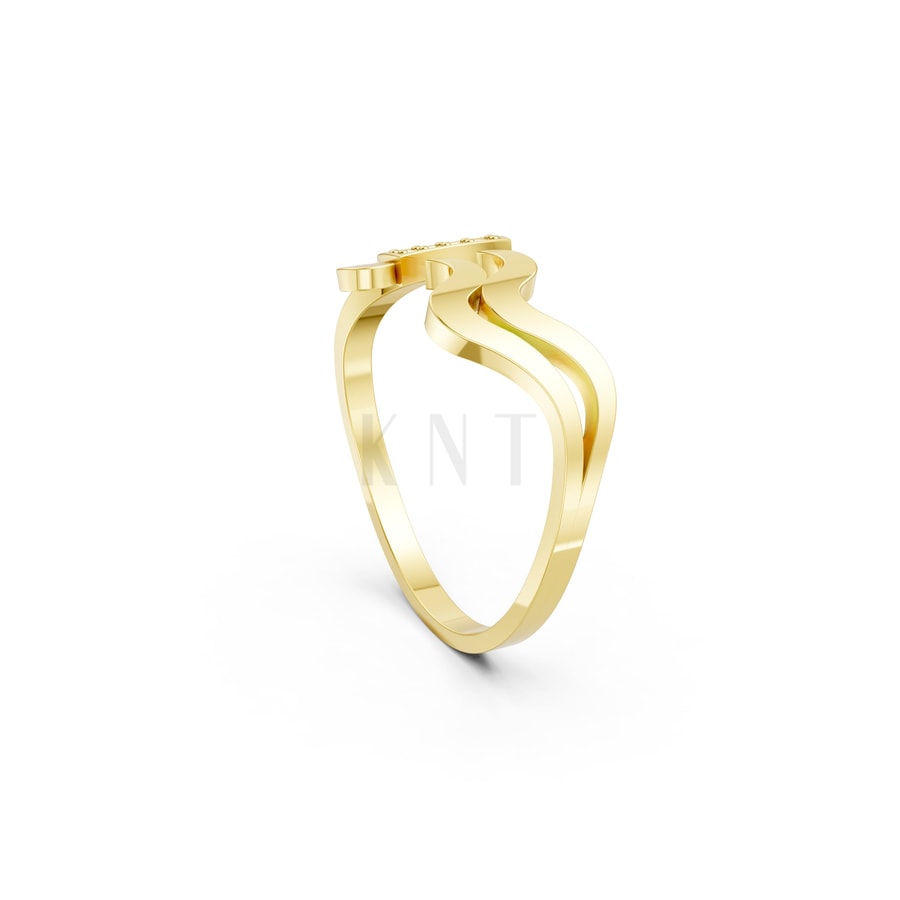 Nhẫn Nữ EURO Style – RNN40 Vàng Gold vàng 10K/14K/18K/607 cao cấp, thanh lịch