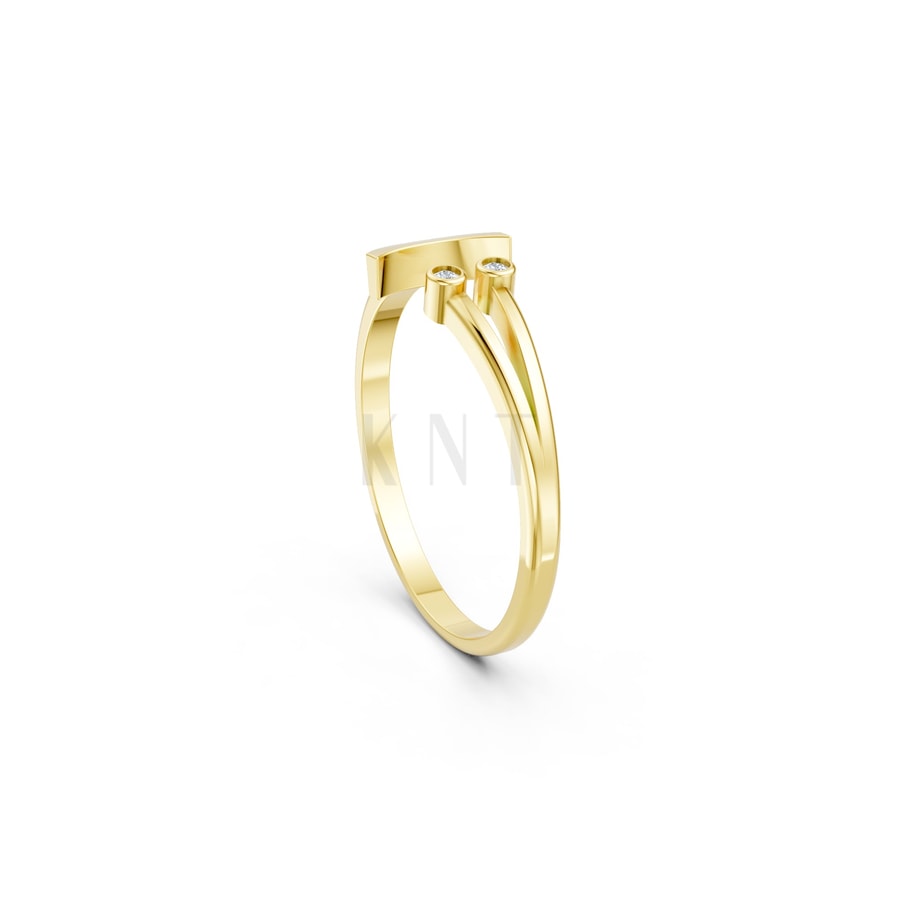 Nhẫn Nữ EURO Style – RNN41 Vàng Gold thiết kế phá cách, sang trọng