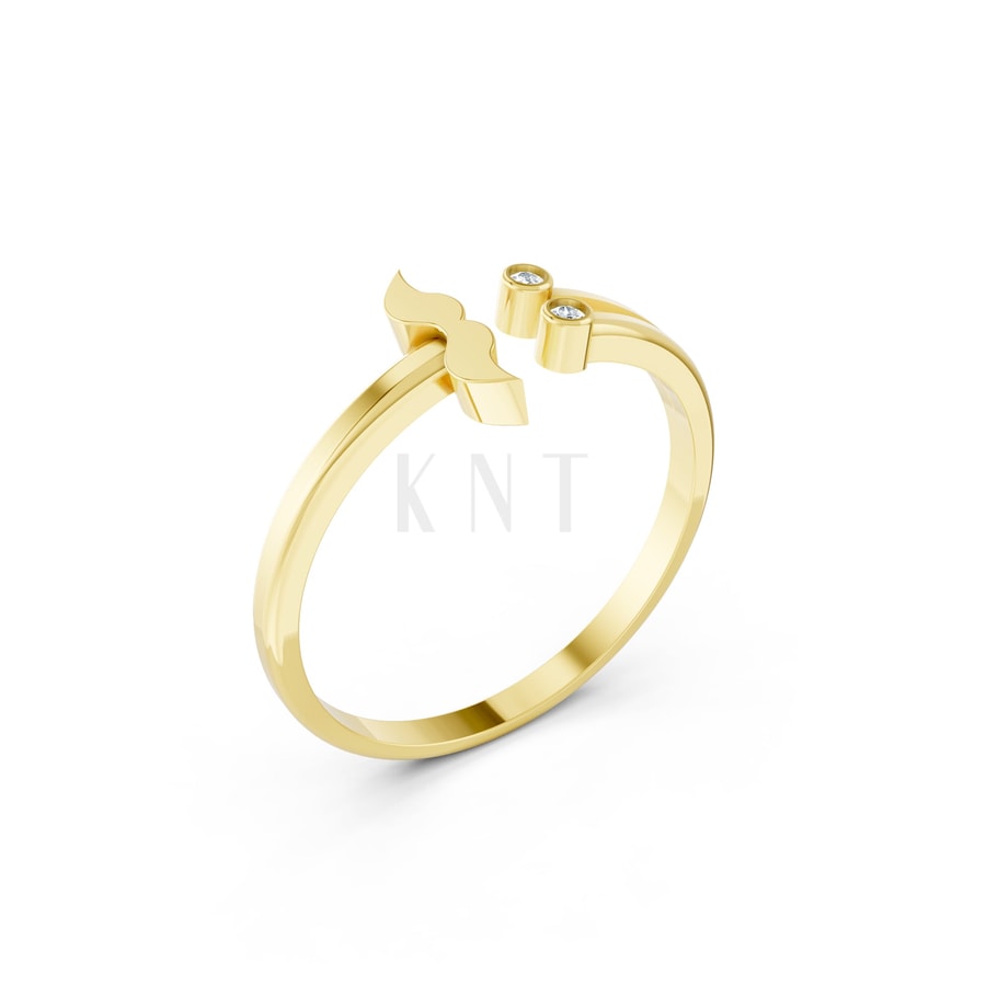 Nhẫn Nữ EURO Style – RNN42 Vàng Gold thiết kế tinh tế, sang trọng