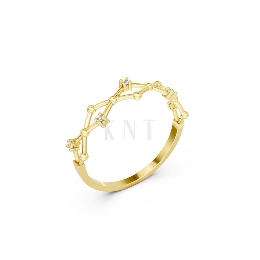 Nhẫn Nữ EURO Style – RNN44 Vàng Gold thiết kế tinh tế, sang trọng