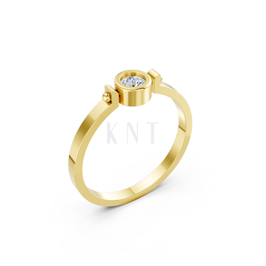 Nhẫn Nữ EURO Style – RNN47 Vàng Gold thiết kế tinh tế, sang trọng