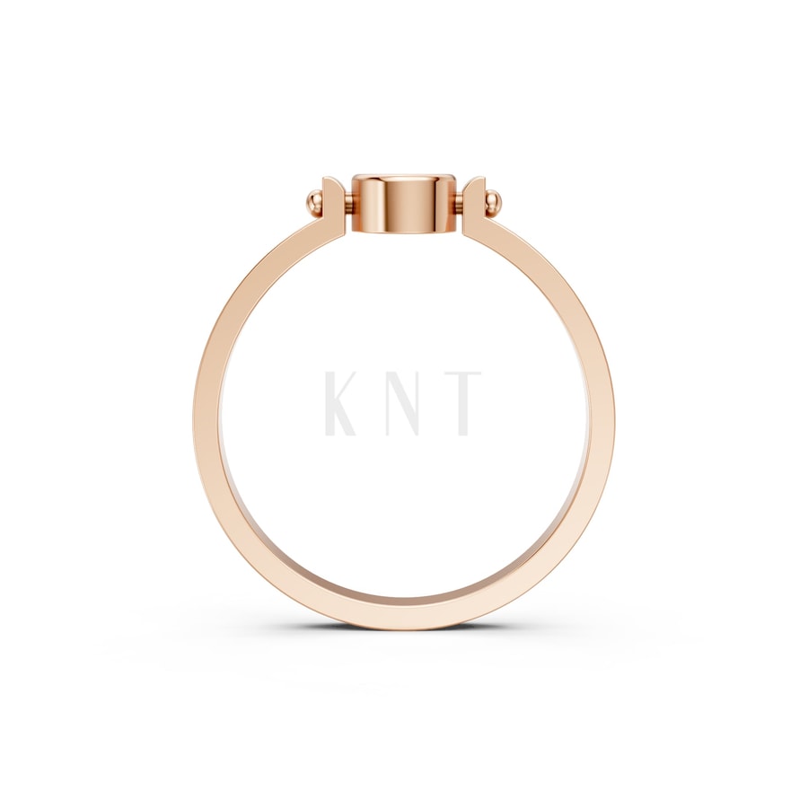 Nhẫn Nữ EURO Style – RNN47 vàng hồng Rose Gold phong cách trẻ trung, nổi bật