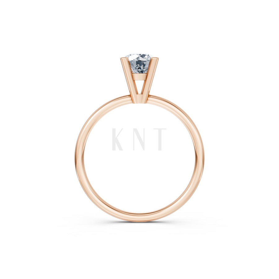 Nhẫn Nữ EURO Style – RNN48 vàng hồng Rose Gold phong cách trẻ trung, nổi bật