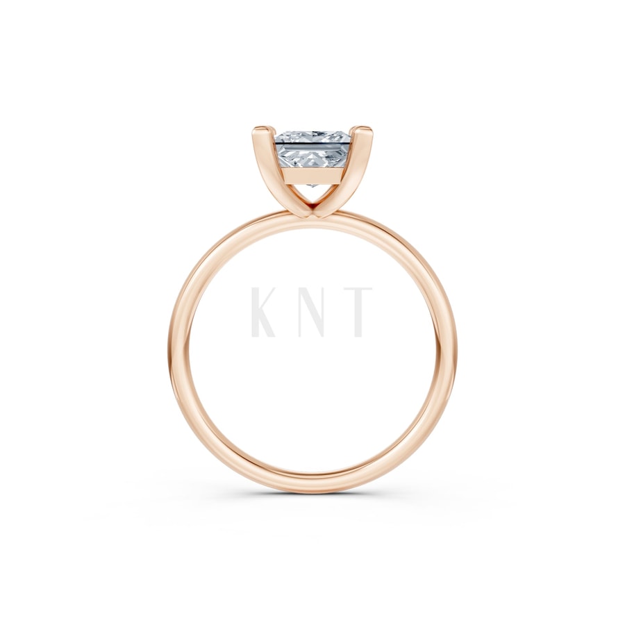 NHẪN NỮ EURO STYLE – RNN50 vàng hồng Rose Gold phong cách trẻ trung, nổi bật