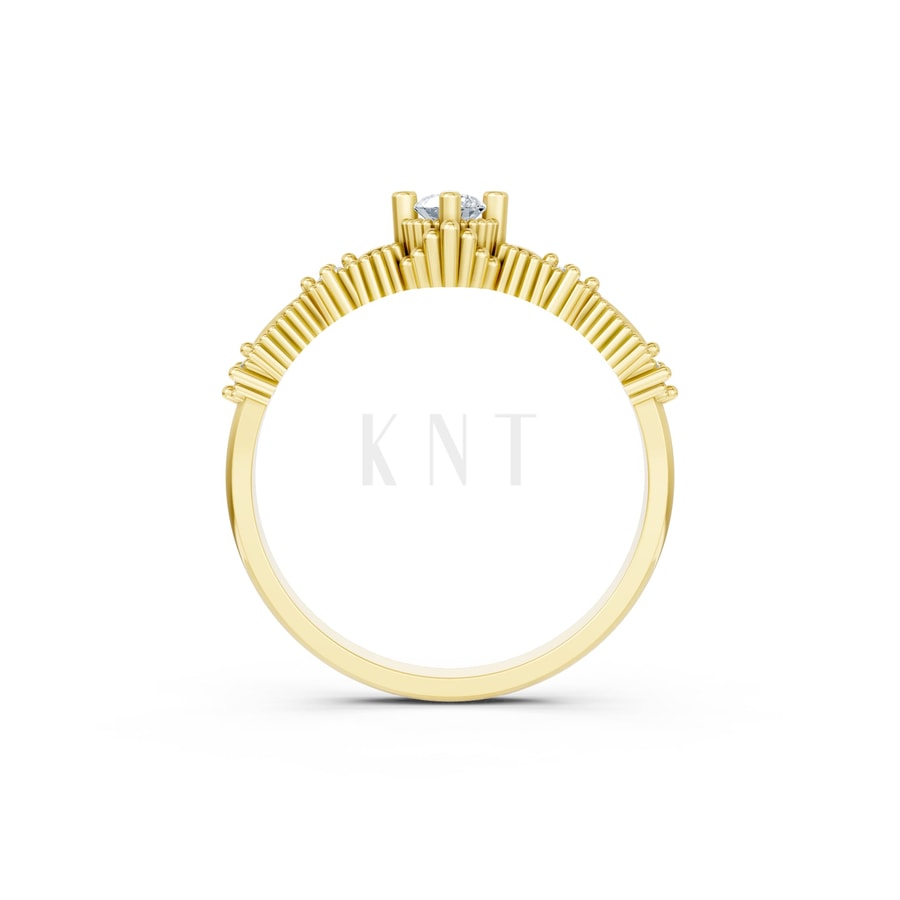 NHẪN NỮ EURO STYLE – RNN83 Vàng Gold thiết kế phá cách, sang trọng