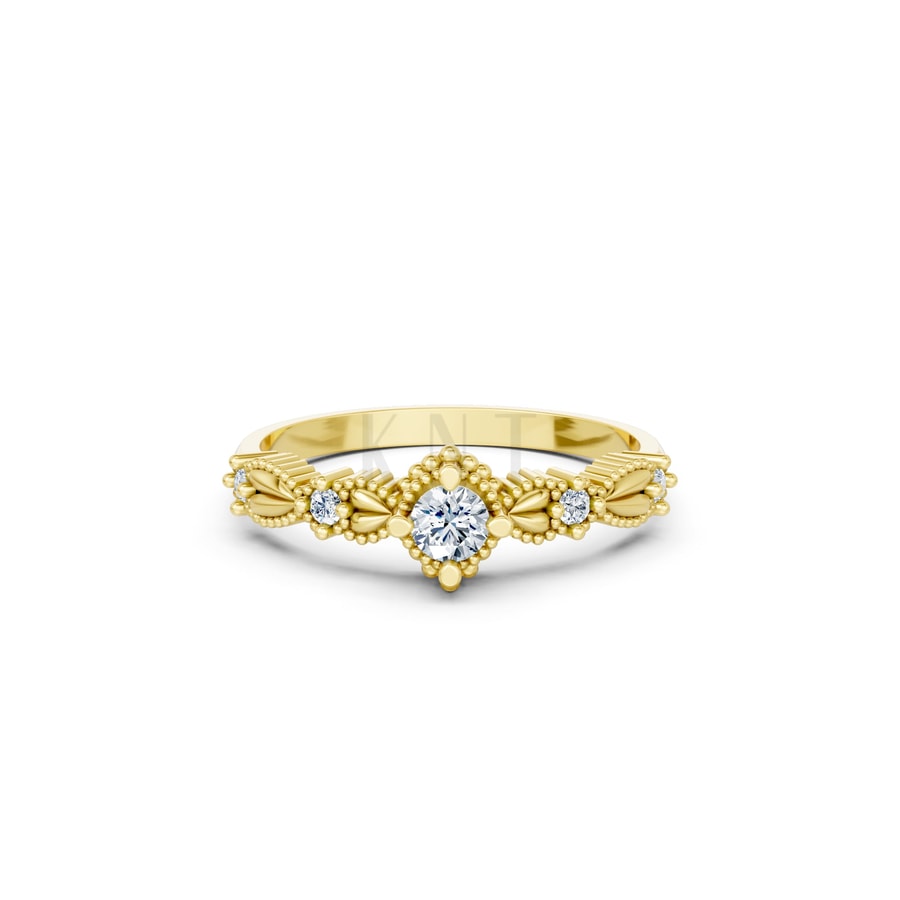 NHẪN NỮ EURO STYLE – RNN83 Vàng Gold thiết kế tinh xảo, độc đáo