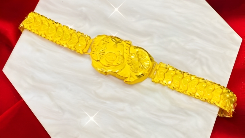 Vàng cưới thường được tặng từ 1 đến 3 chỉ vàng