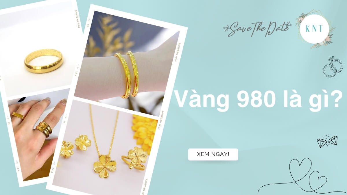 Vàng 980 là gì? Giá vàng 980 bao nhiêu 1 chỉ?