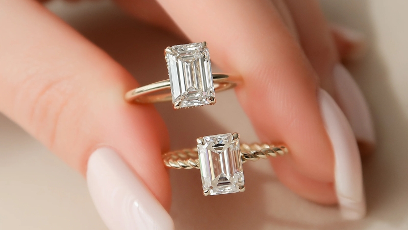 Emerald gây ấn tượng với các mặt cắt hình bậc thang