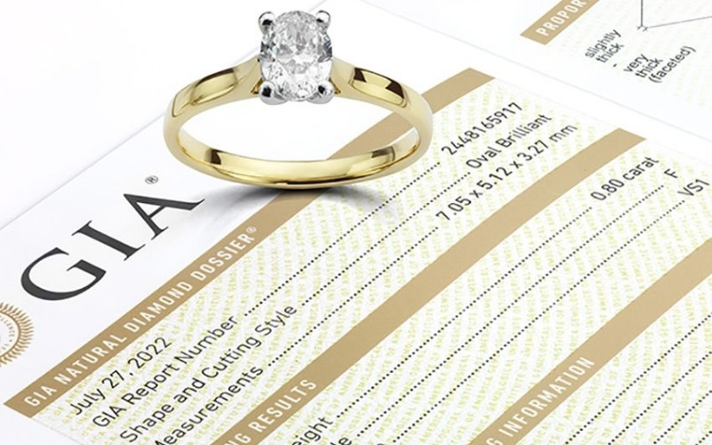 Kim cương được kiểm định GIA giúp bạn biết chính xác giá trị