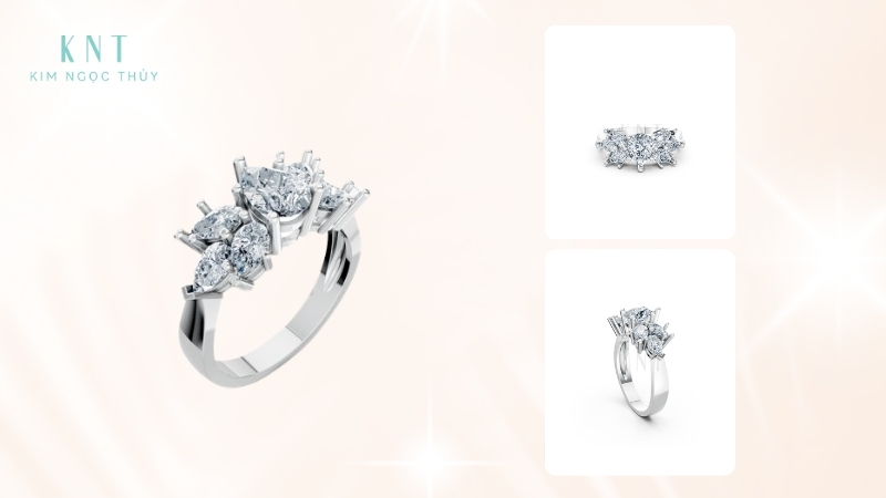 Nhẫn đính hôn R211