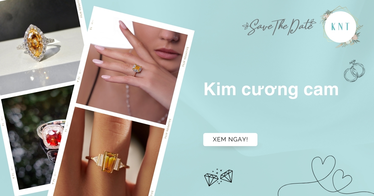 Kim cương cam là gì? Đặc điểm và ý nghĩa của kim cương cam