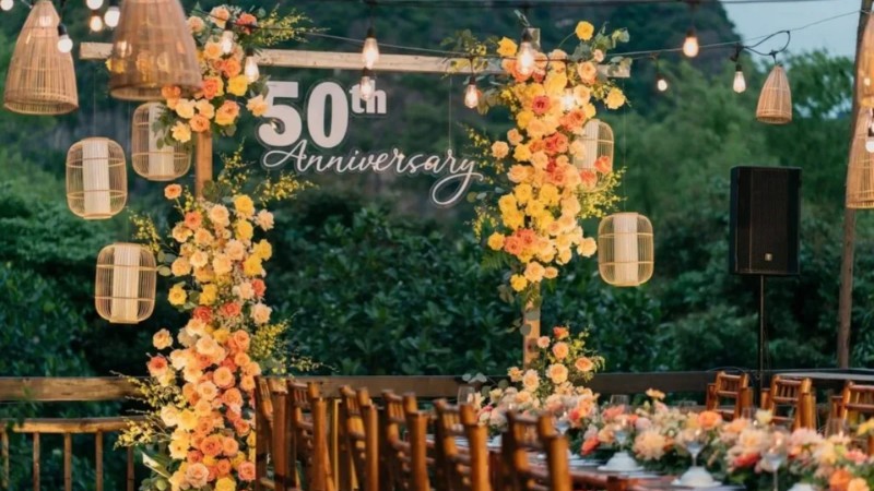 Tổ chức kỷ niệm ngày cưới tại nhà hàng sang trọng và tiện lợi