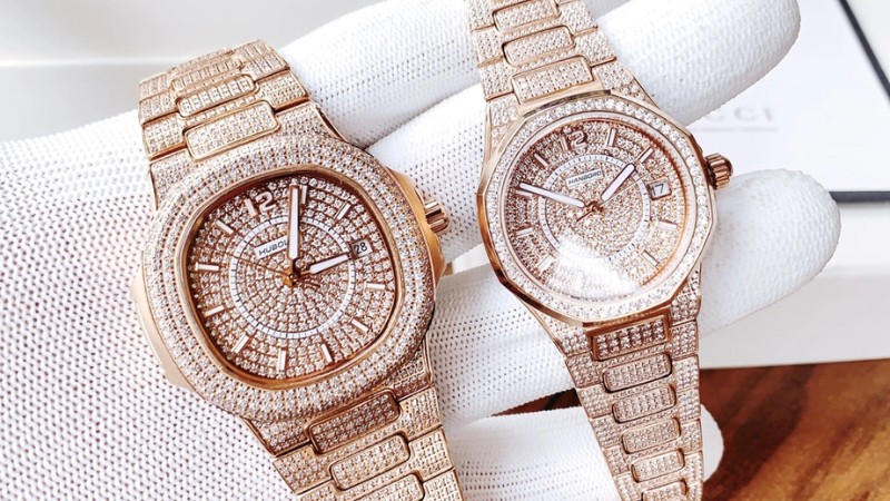 Đồng hồ đá Swarovski thiết kế sang trọng và trẻ trung