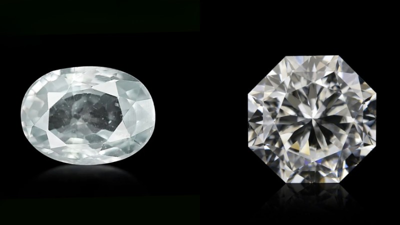 So sánh hiệu ứng quang học của đá CZ với đá Zircon