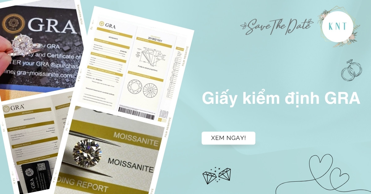 Giấy kiểm định GRA là gì? Cách đọc thông số và phân biệt với GIA