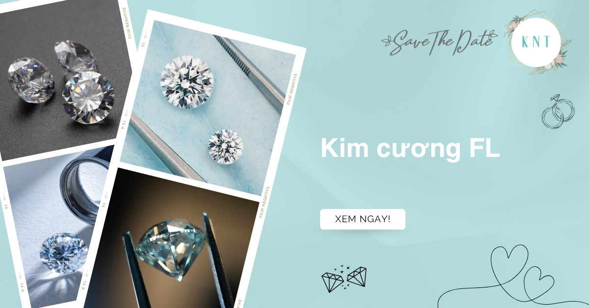 Kim cương FL là gì? Giá bao nhiêu? So sánh với kim cương IF