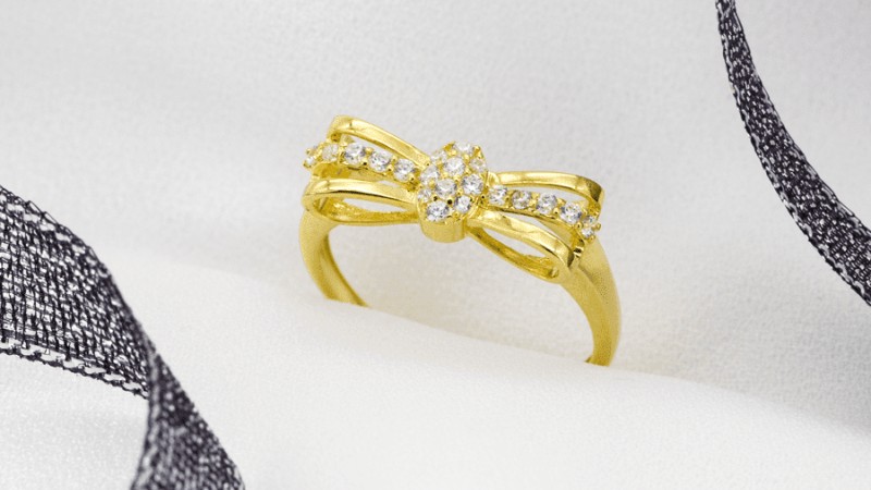 Nhẫn vàng 12K có độ bền cao và thiết kế hiện đại