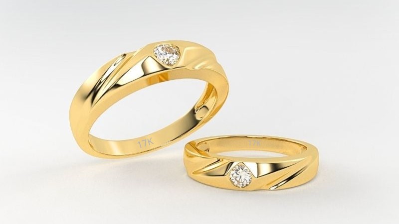 Kiểm tra ký hiệu tuổi vàng trong lòng nhẫn trước khi mua