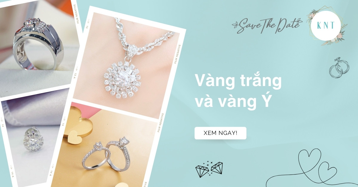 So sánh vàng trắng và vàng Ý: Cách phân biệt và loại nào đắt hơn