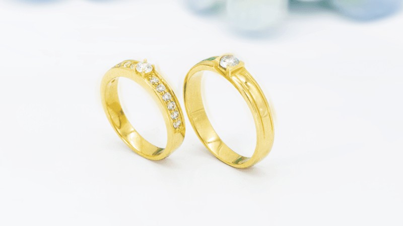 Nhẫn cưới vàng 680 với thiết kế tinh tế và bền bỉ