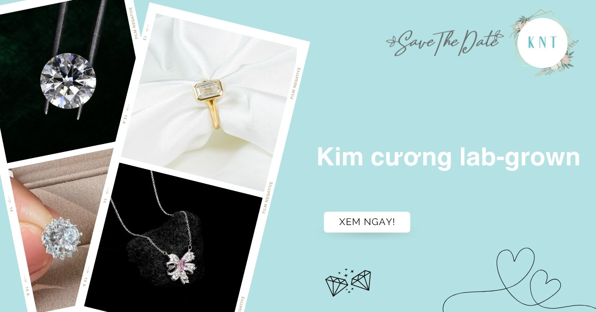 Kim cương lab-grown là gì? So sánh với kim cương thiên nhiên