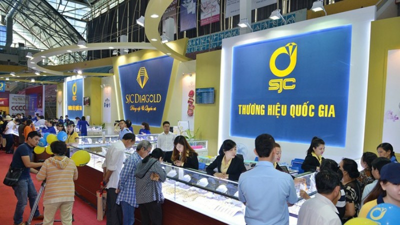 SJC là thương hiệu quốc gia với uy tín lâu đời trong lĩnh vực vàng và trang sức đá quý