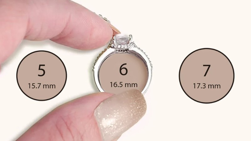 Đo lại ni nhẫn chính xác trước khi chỉnh nhẫn