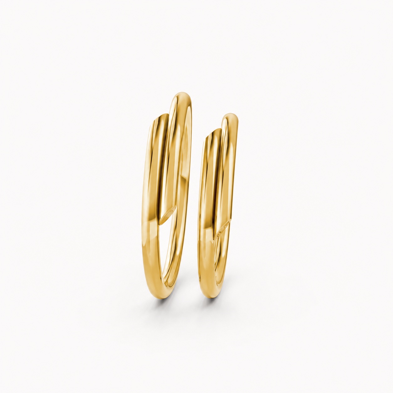 NHẪN CẶP VÀNG CV116 màu Vàng Gold vàng 10K/14K/18K/607 cao cấp, thanh lịch