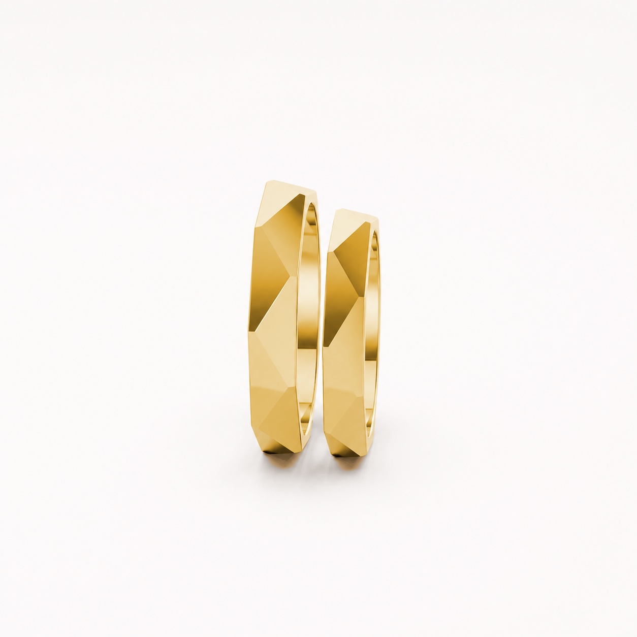 Nhẫn cưới A145 màu Vàng Gold vàng 10K/14K/18K/607 cao cấp, thanh lịch