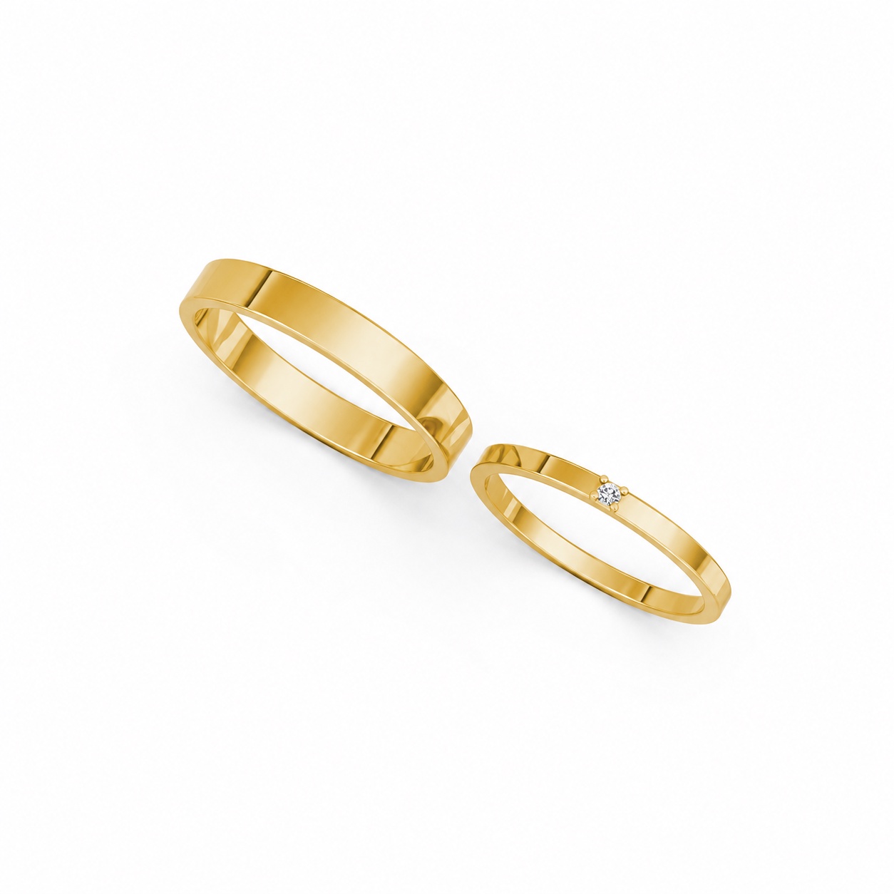 NHẪN CƯỚI A248 Vàng Gold thiết kế tinh xảo, độc đáo