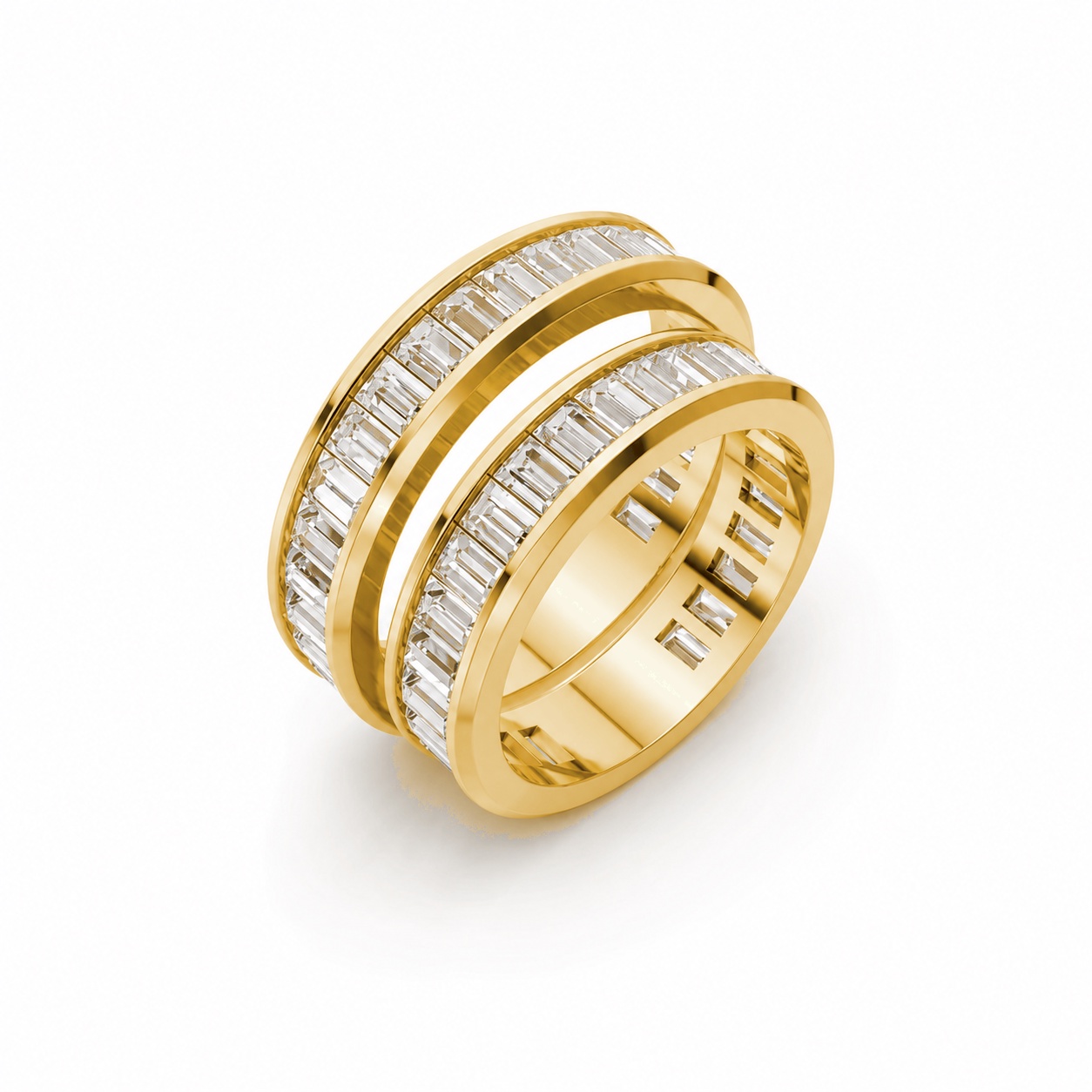 Nhẫn cưới F314 Vàng Gold thiết kế tinh tế, sang trọng