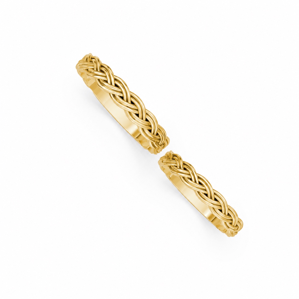 Nhẫn cưới H42 màu Vàng Gold vàng 10K/14K/18K/607 cao cấp, thanh lịch