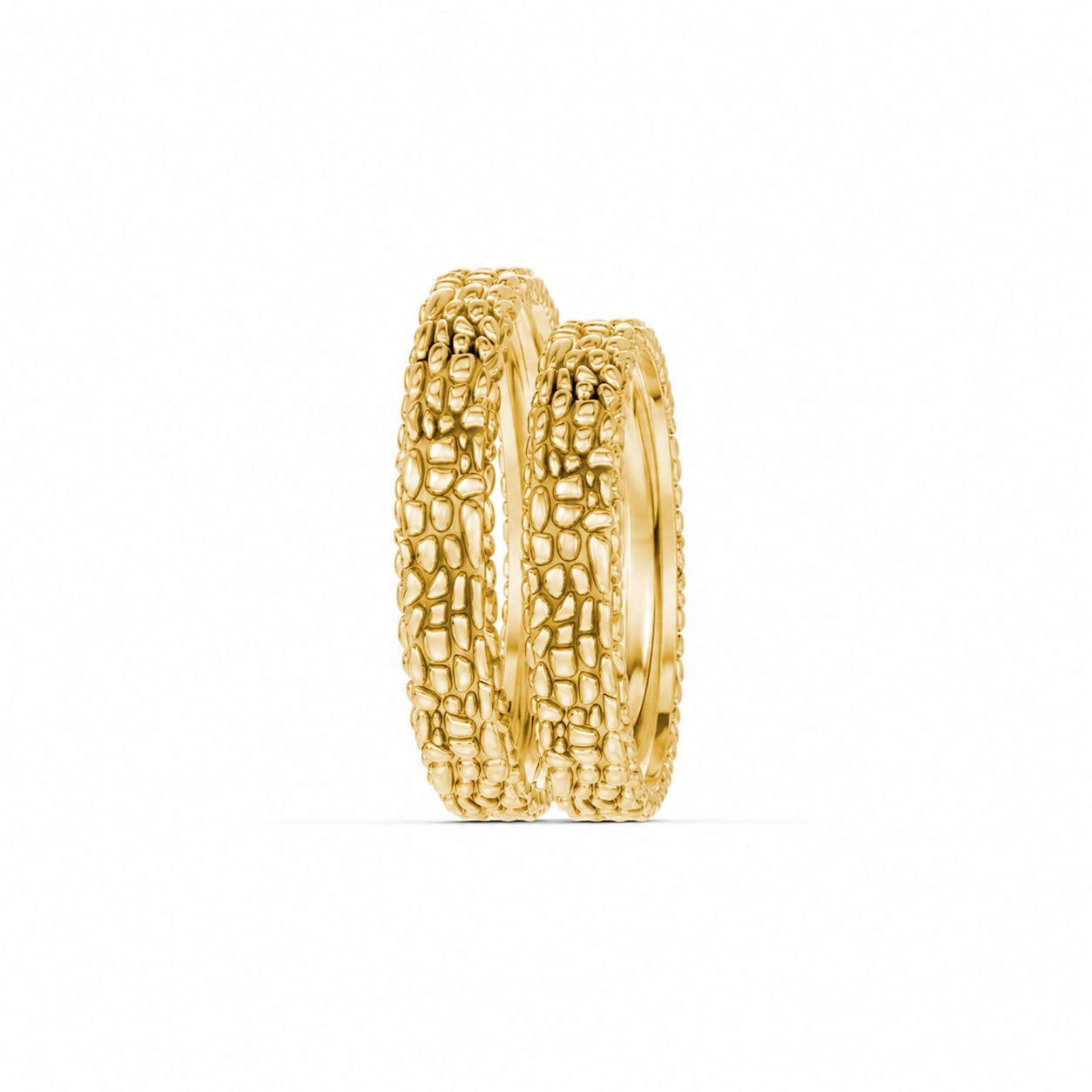 Nhẫn cưới H47 màu Vàng Gold vàng 10K/14K/18K/607 cao cấp, thanh lịch