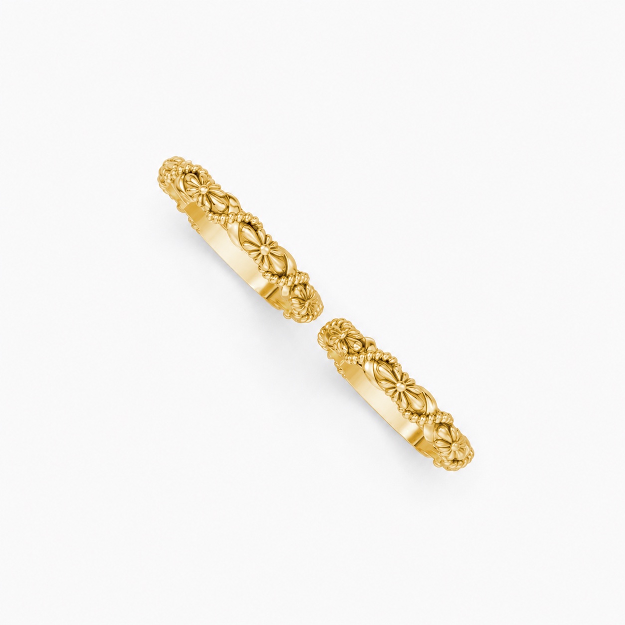 Nhẫn cưới H51 màu Vàng Gold vàng 10K/14K/18K/607 cao cấp, thanh lịch