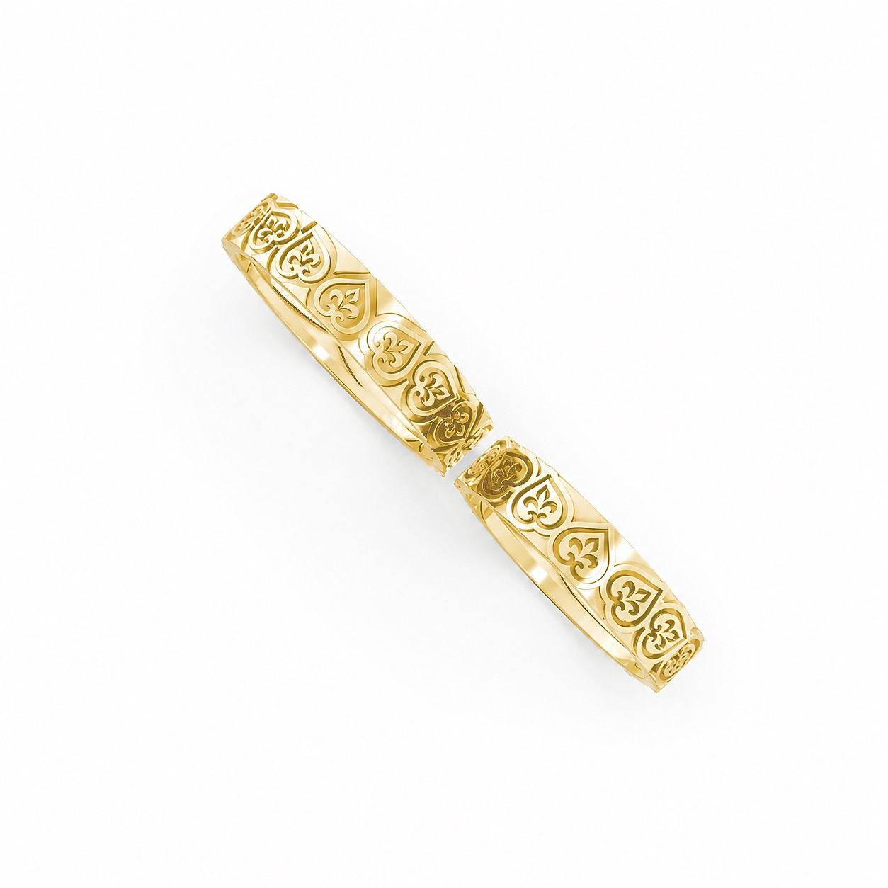 Nhẫn cưới H58 Vàng Gold thiết kế tinh xảo, độc đáo