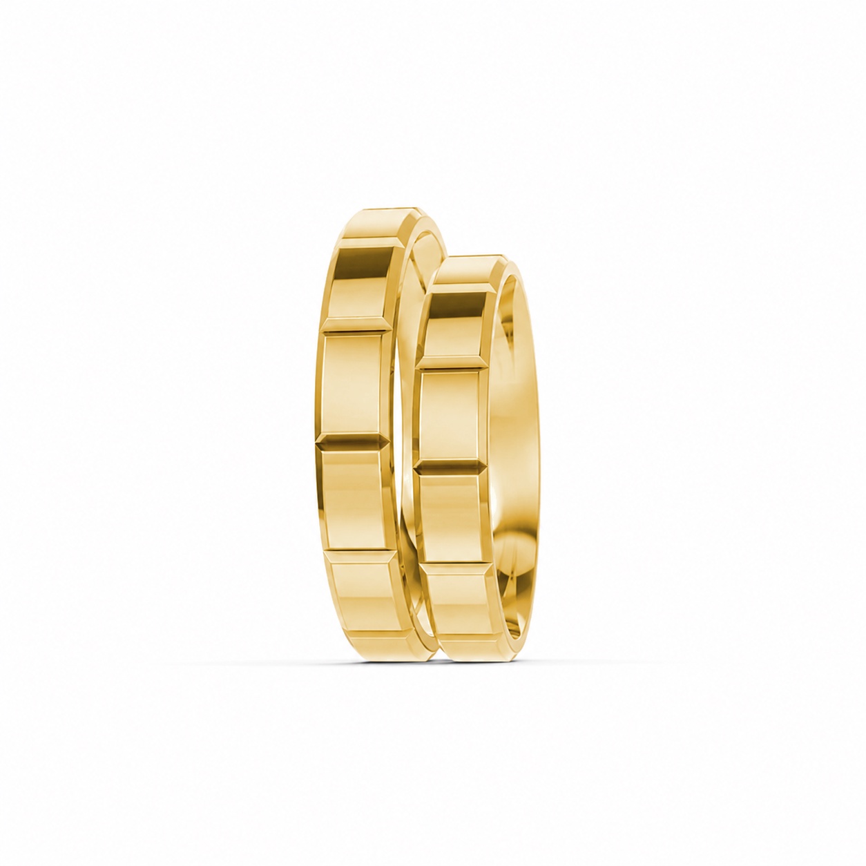 Nhẫn cưới H60 Vàng Gold thiết kế phá cách, sang trọng