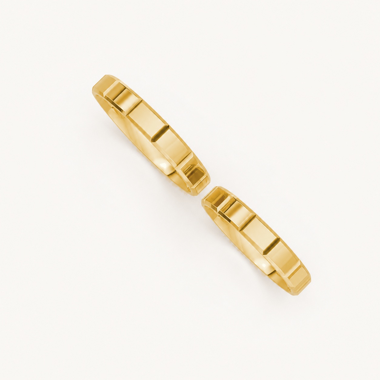 Nhẫn cưới H60 Vàng Gold thiết kế tinh xảo, độc đáo