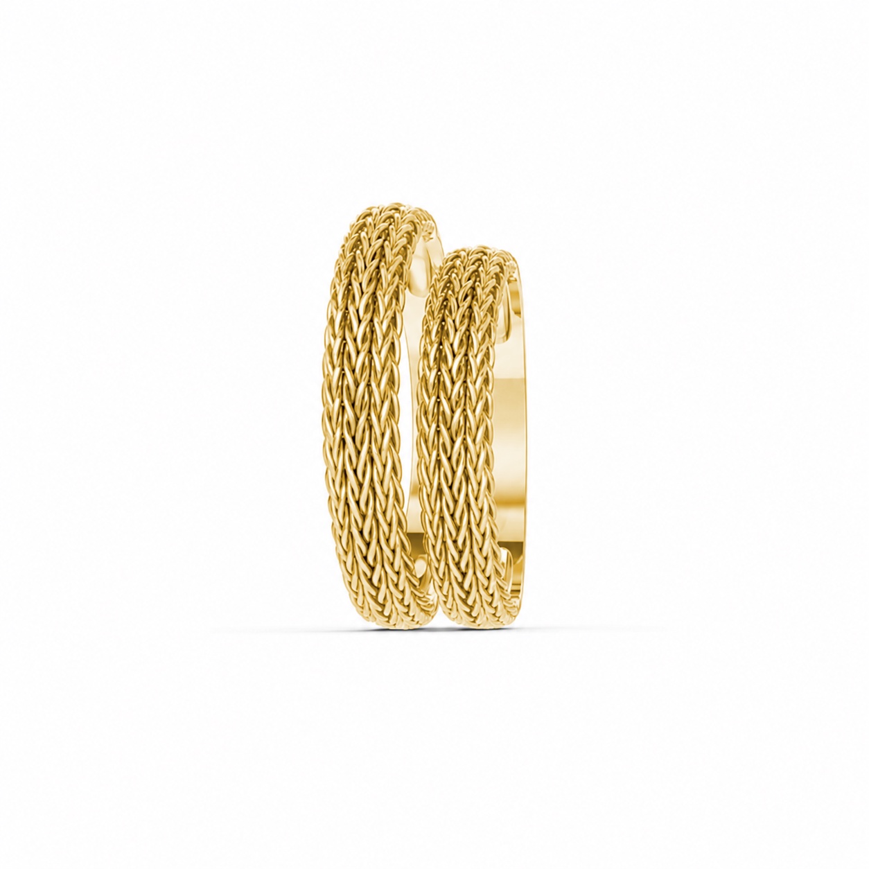 Nhẫn cưới H70 Vàng Gold thiết kế phá cách, sang trọng