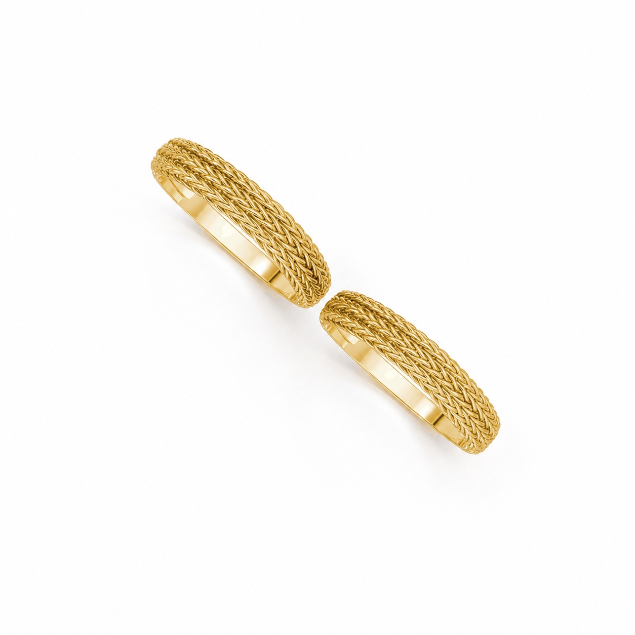 Nhẫn cưới H70 Vàng Gold thiết kế tinh xảo, độc đáo